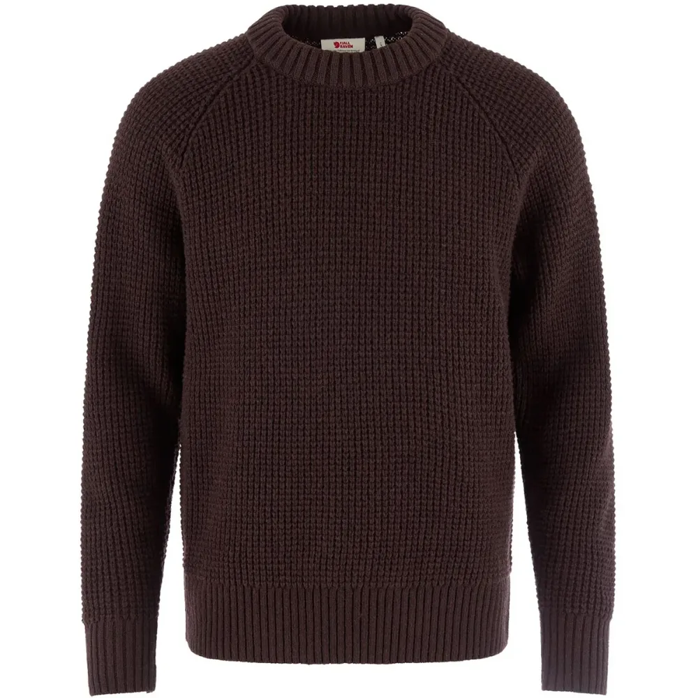 Fjällräven Herren Övik Waffle Knit Pullover