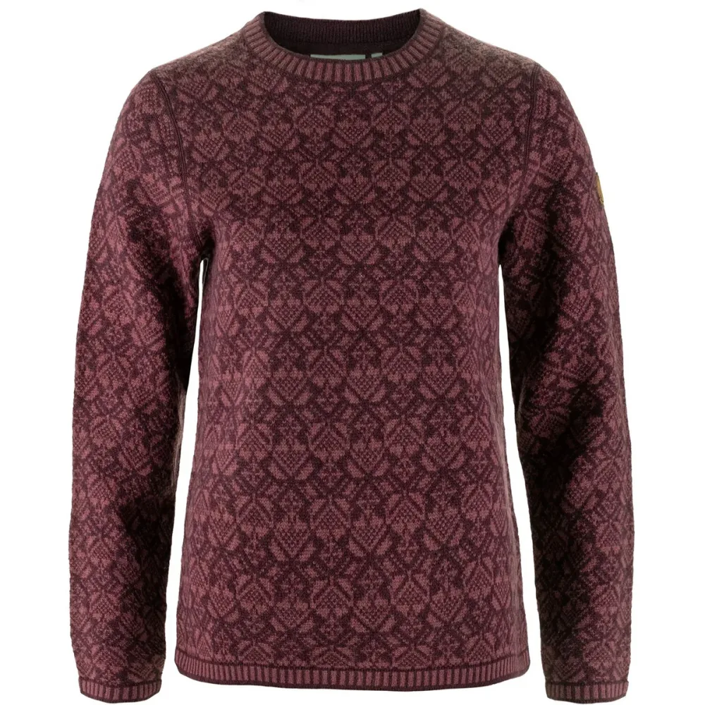 Fjällräven Damen Snow Round Neck Pullover