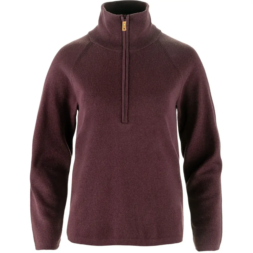 Fjällräven Damen Övik Lite Half Zip Pullover