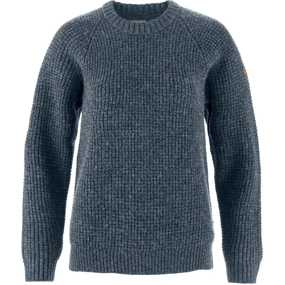 Fjällräven Damen Övik Waffle Knit Pullover