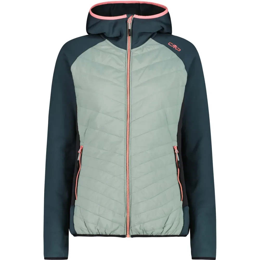 CMP Damen Hybrid Hoodie Jacke