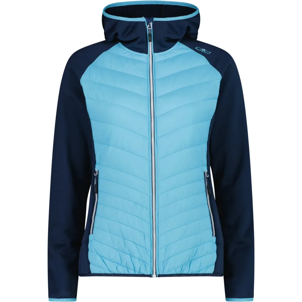 CMP Damen Hybrid Hoodie Jacke