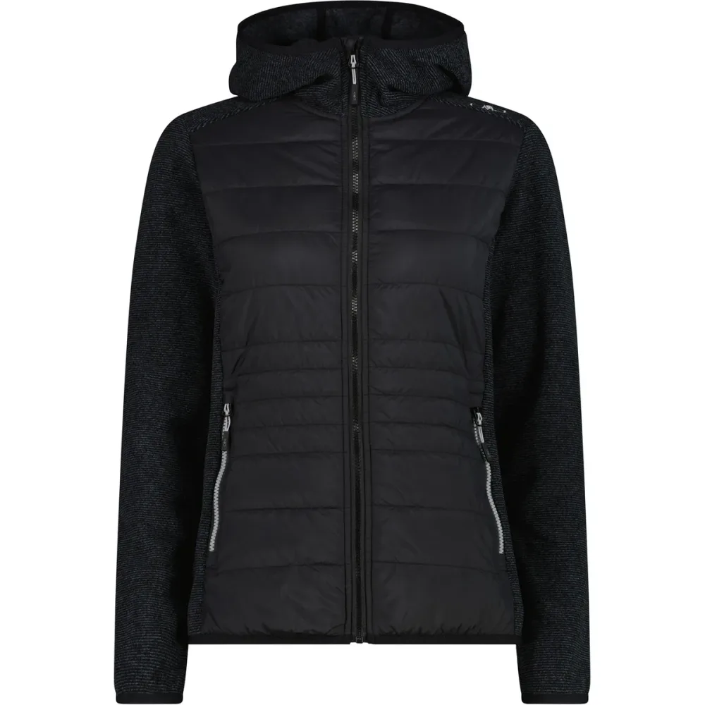 CMP Damen Hybrid Hoodie Jacke