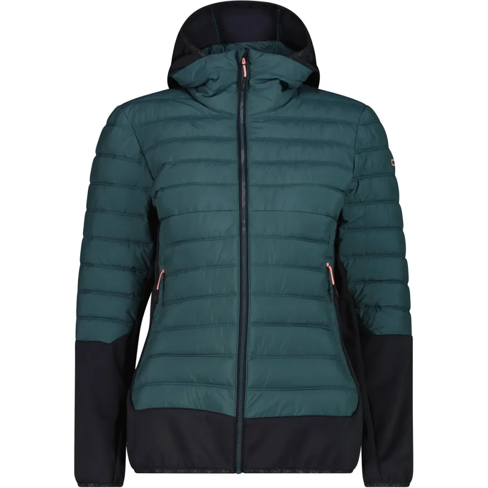 CMP Damen Hybrid Hoodie Jacke