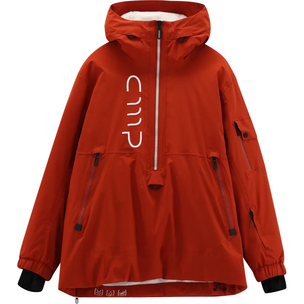 CMP Winterjacke mit Kapuze mit Kapuze, wasserdicht, winddicht, atmungsaktiv