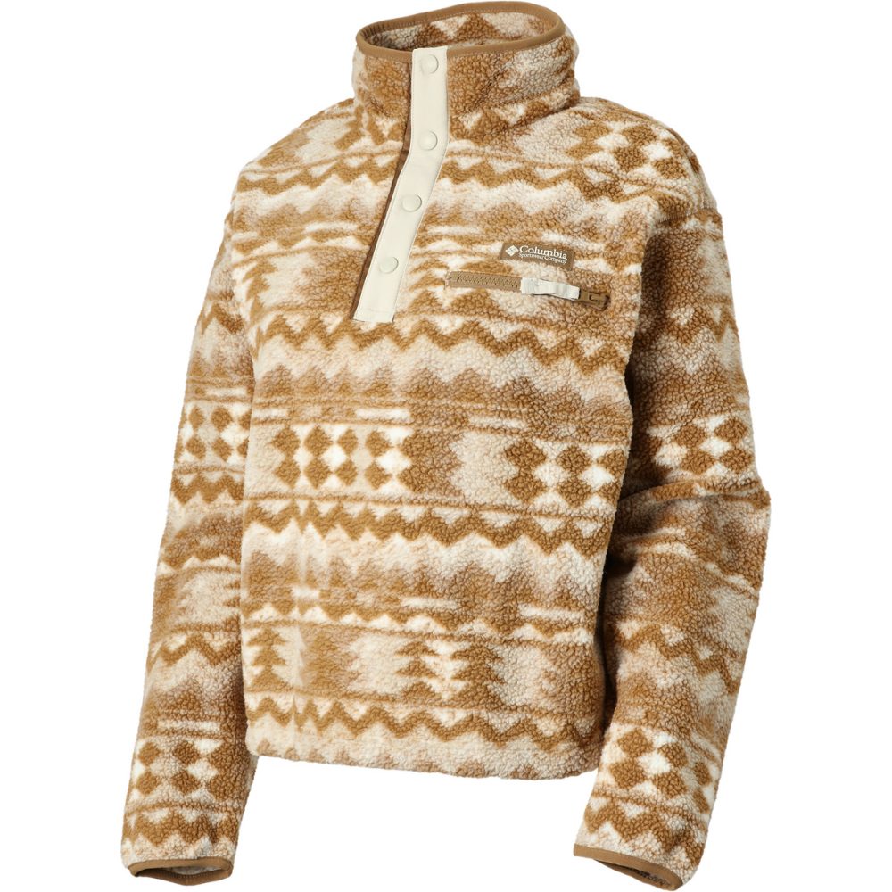 Columbia Damen Helvetia II Printed Cropped Pullover
