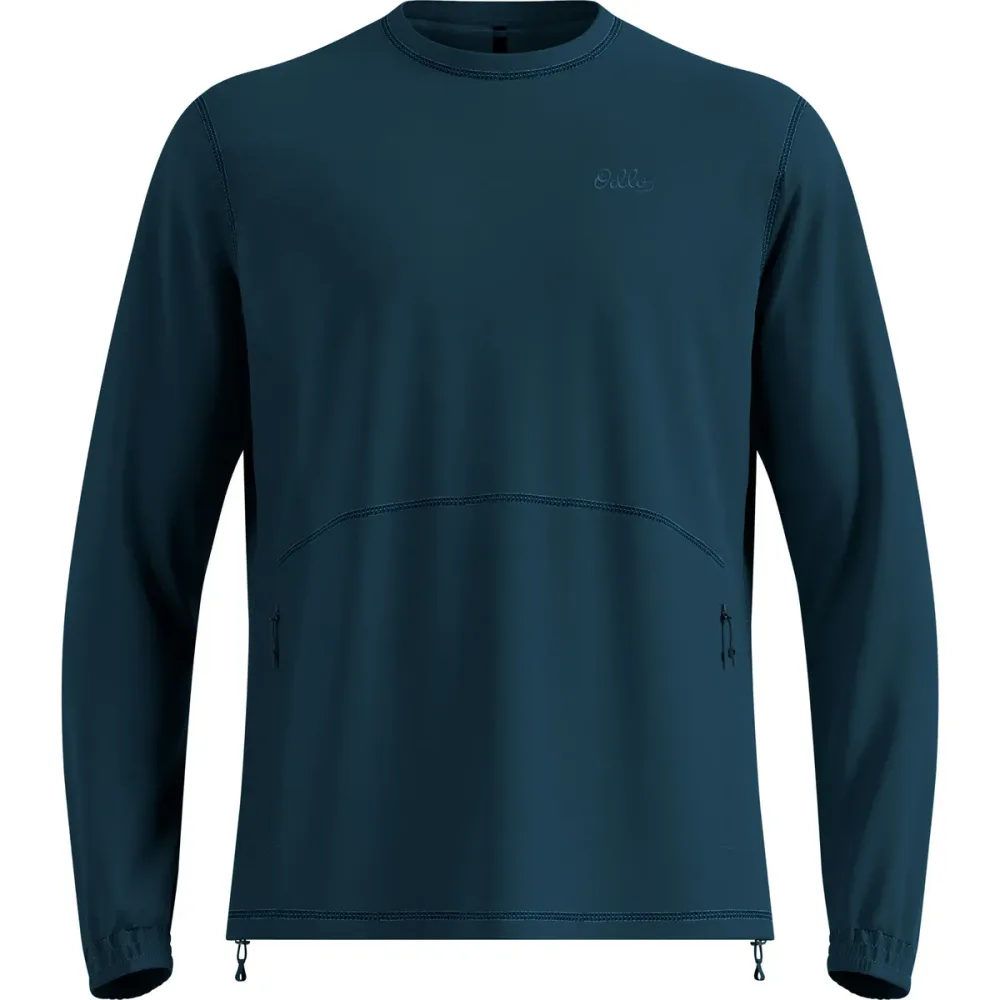 Odlo Classic Crew Mid Layer für Herren - Wandern, Ski & Snow - marineblau, XXL