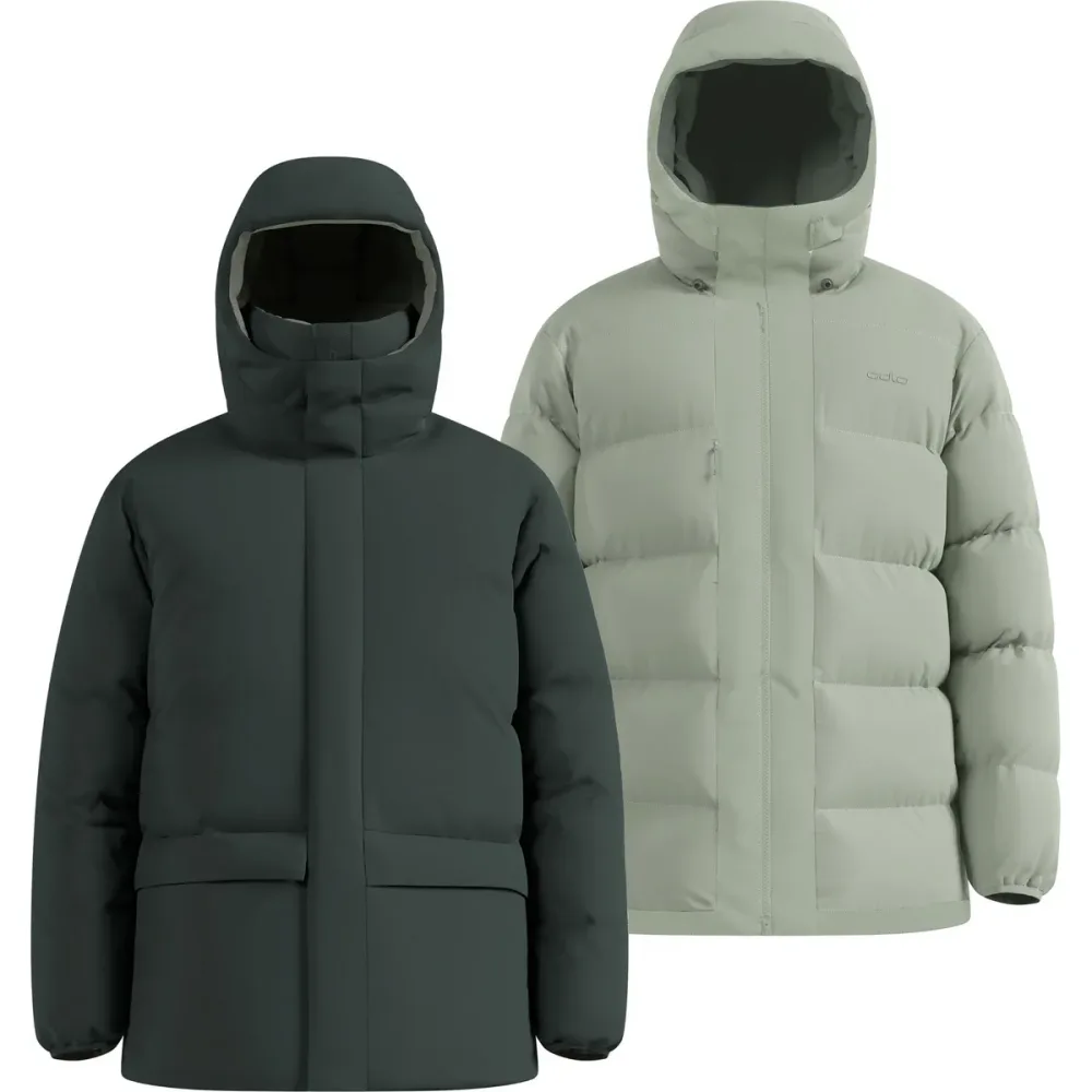 Odlo Herren Down Oversized Hoodie Jacke