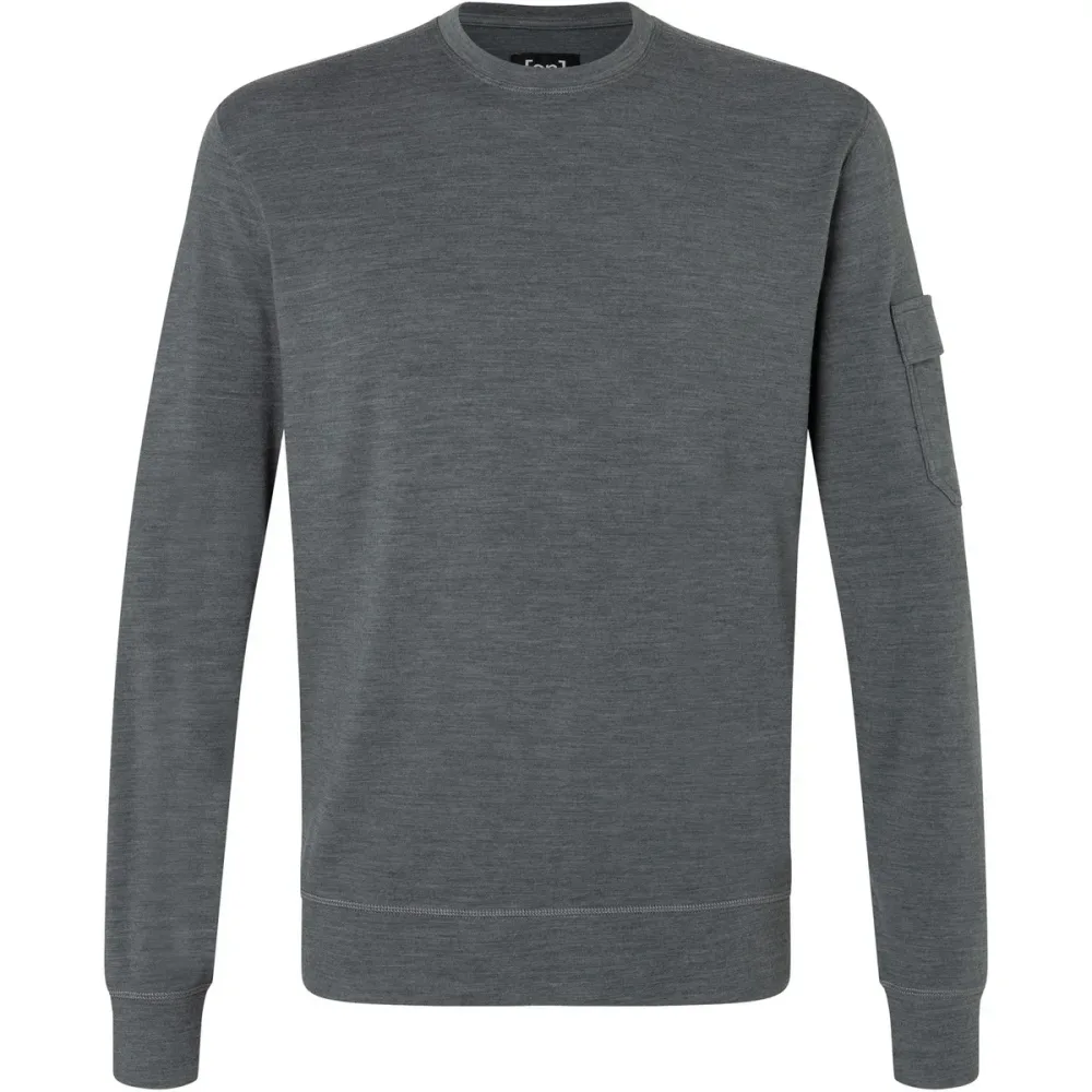 Super.Natural Herren Alpine Brush Crewneck Pullover