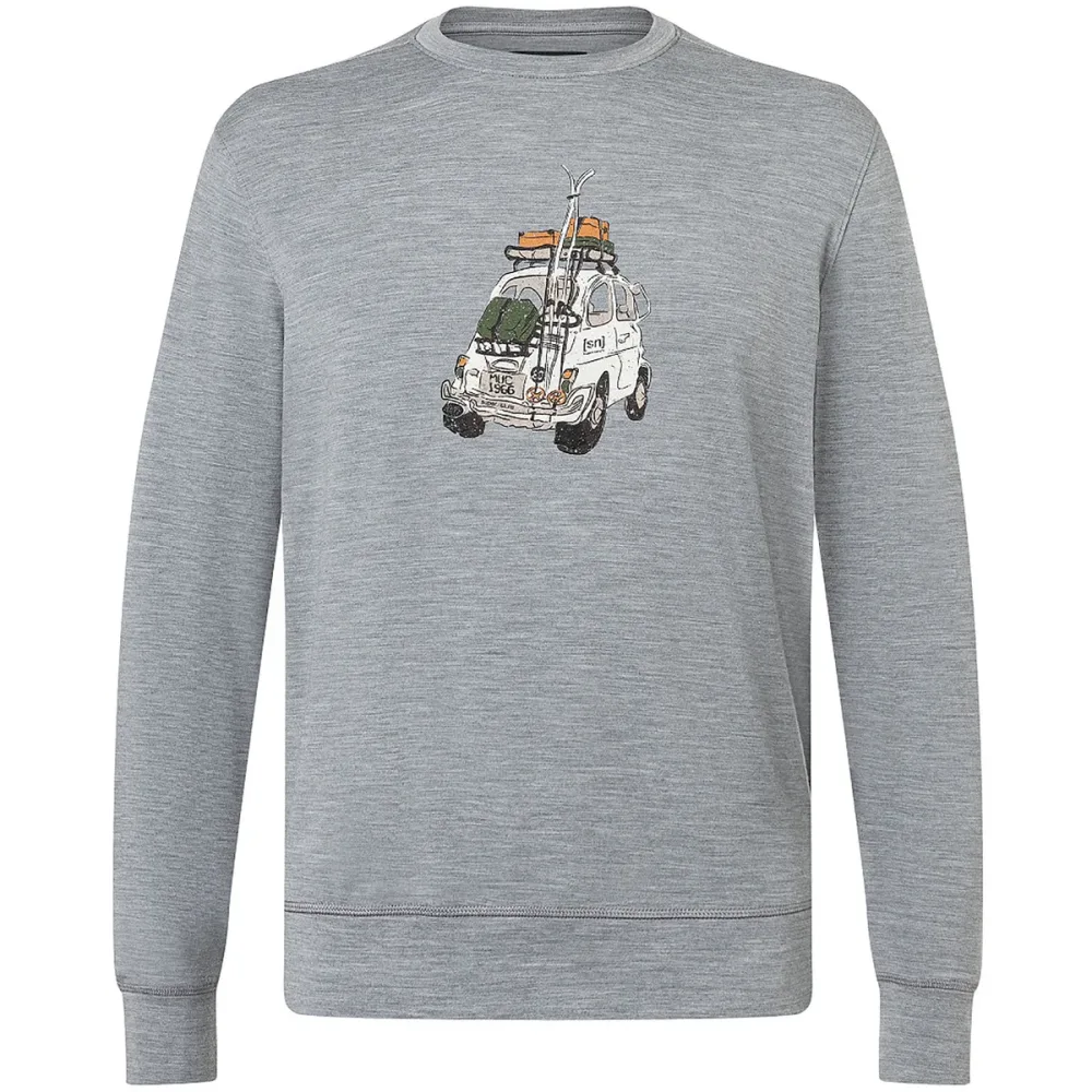 Super.Natural Herren Carski Crew Pullover