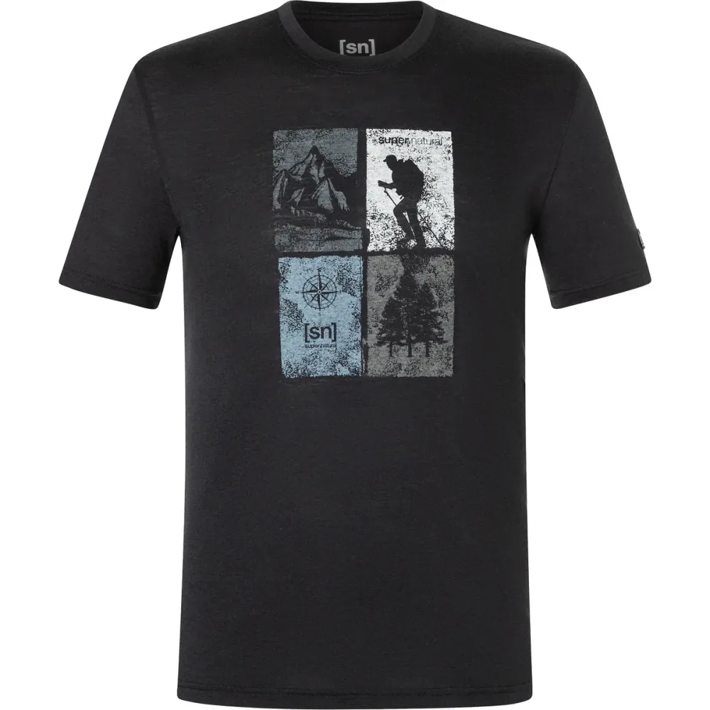 Super.Natural Herren Go Hiking T-Shirt