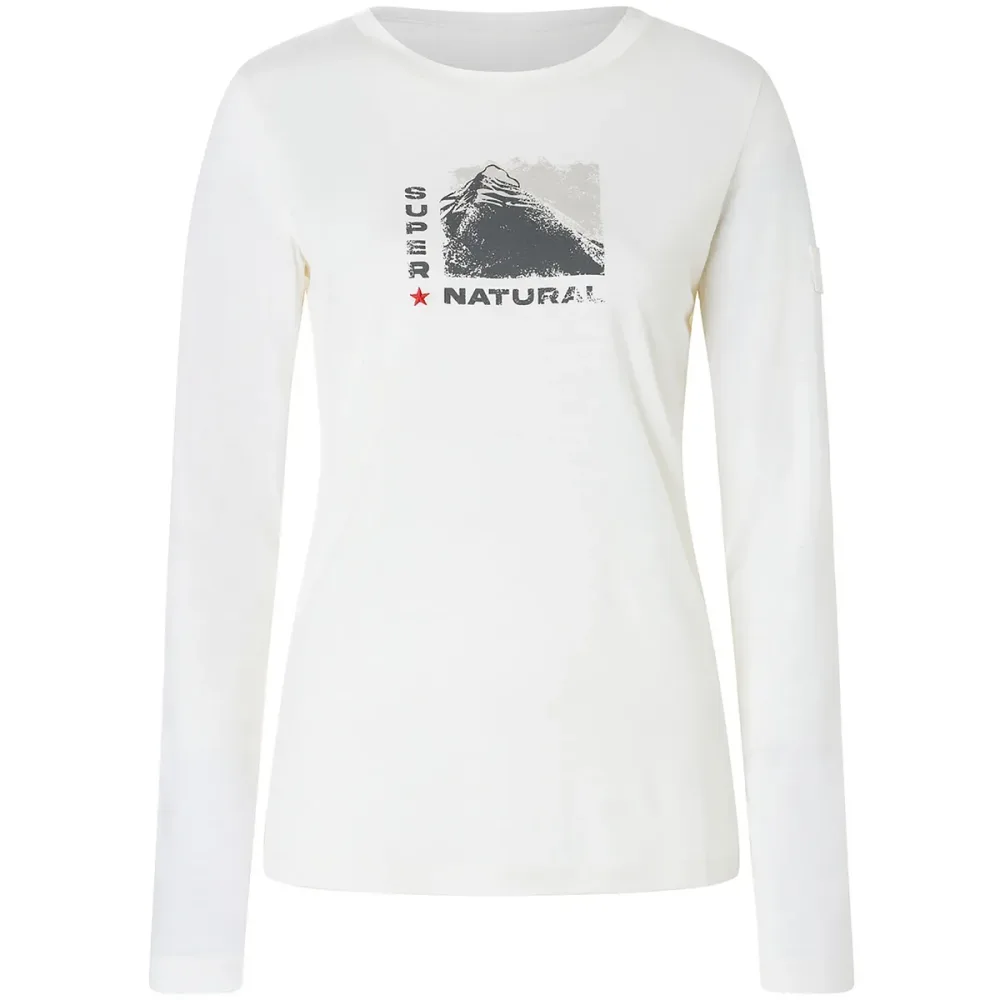 Super.Natural Damen Super Mountain Bio J Longsleeve