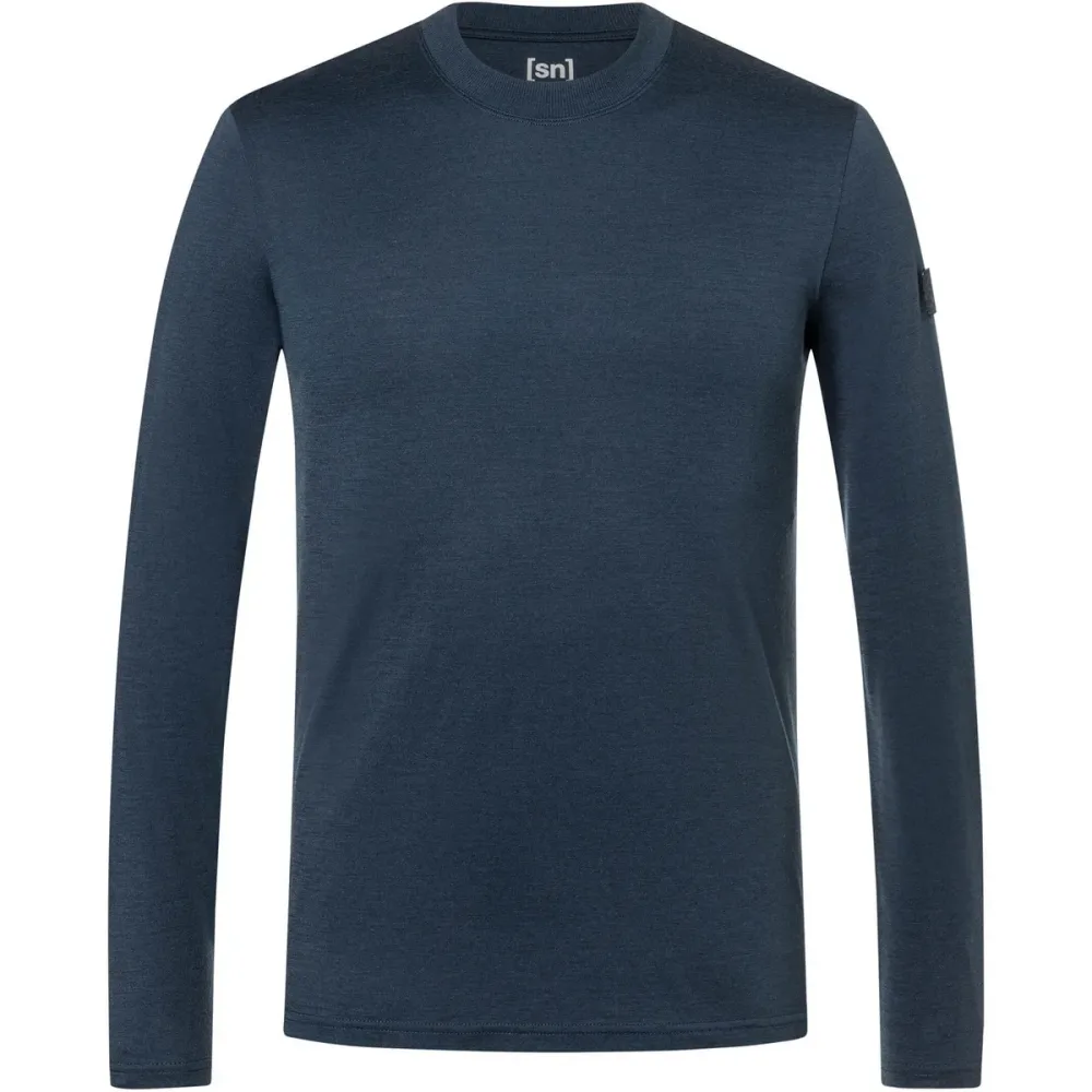 Super.Natural Herren Casual Rib Bio J Longsleeve