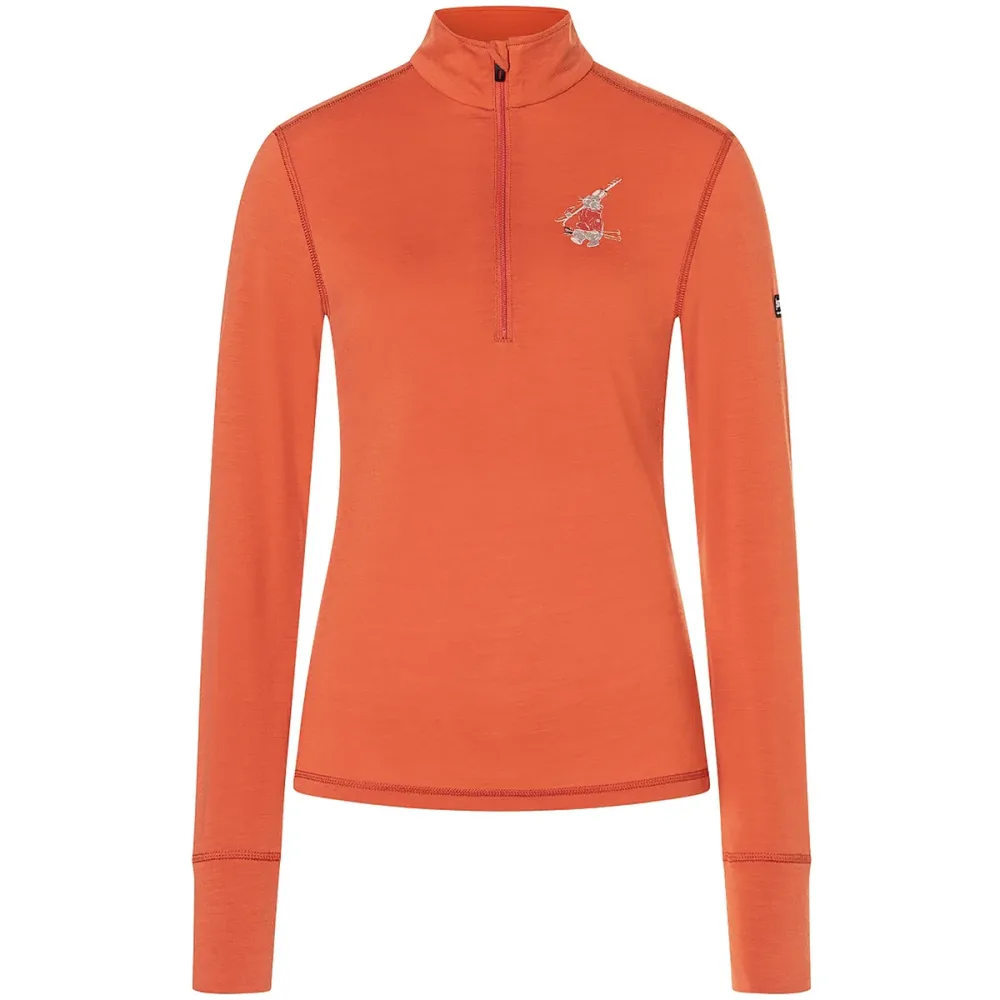 Super.Natural Damen Tundra175 Zip 1/4 Bunny Longsleeve