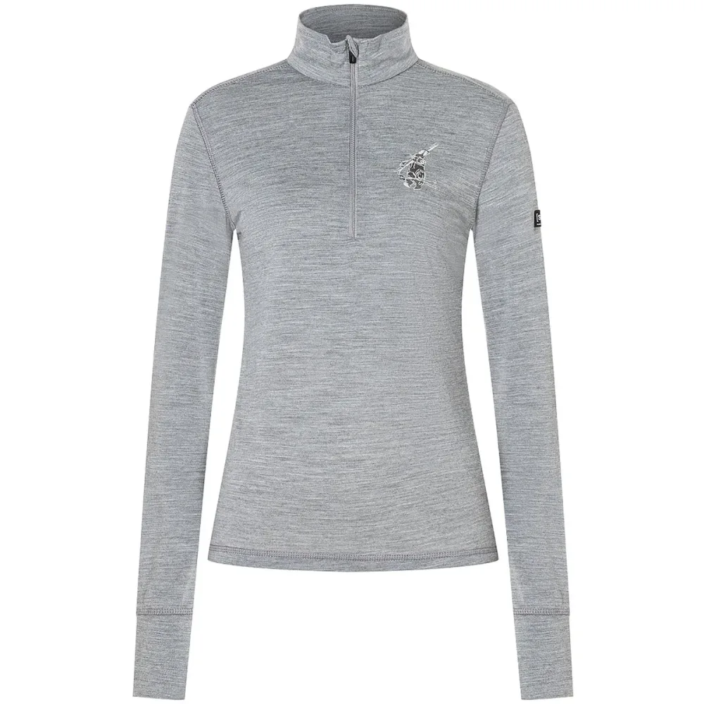 Super.Natural Damen Tundra175 Zip 1/4 Bunny Longsleeve