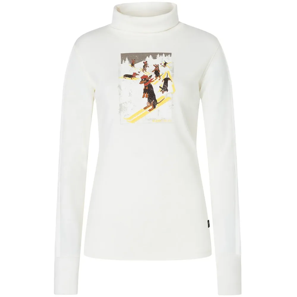 Super.Natural Damen Dachshund Roll Neck Longsleeve