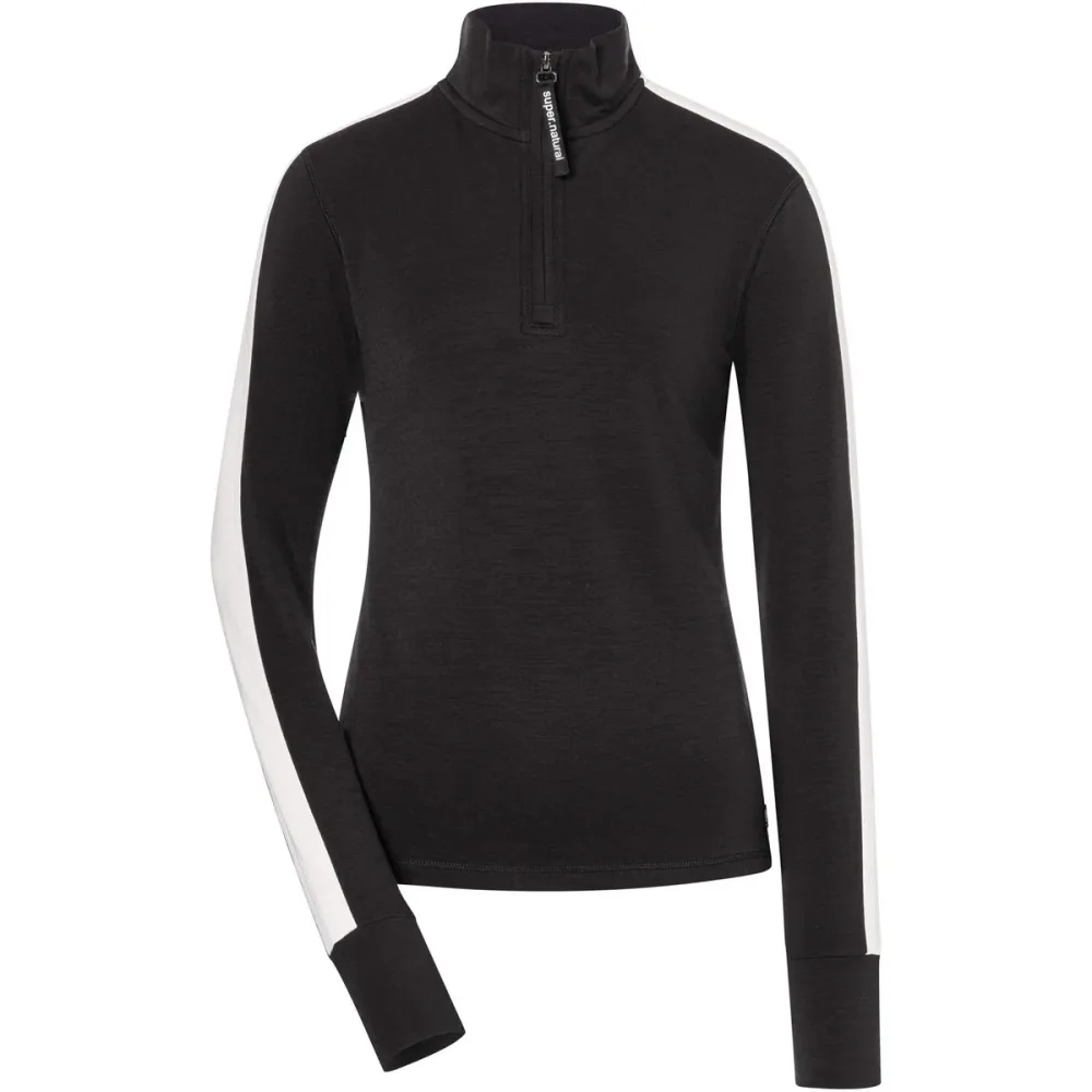 Super.Natural Damen Colorado Zip Turtleneck Pullover