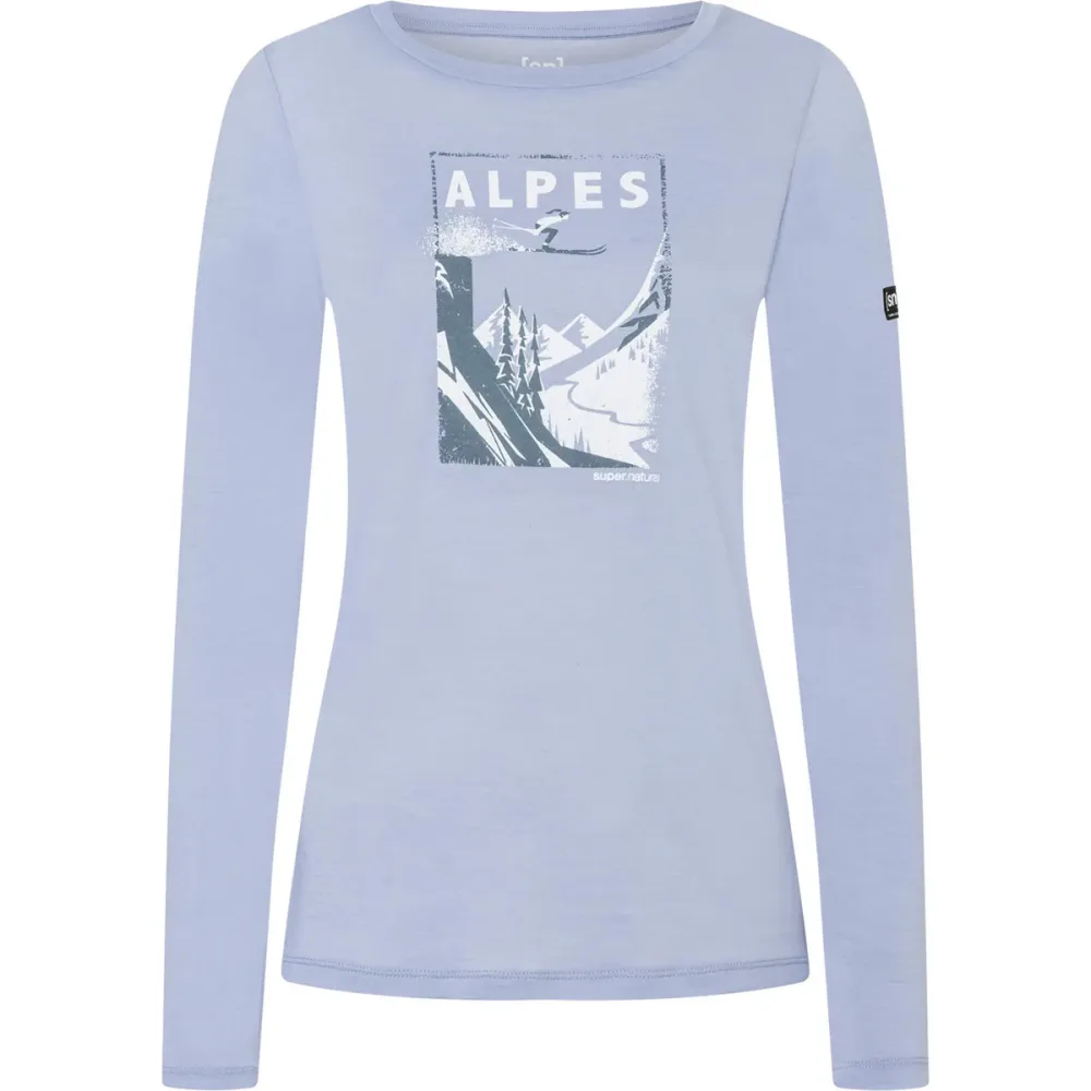 Super.Natural Damen Alpes Longsleeve
