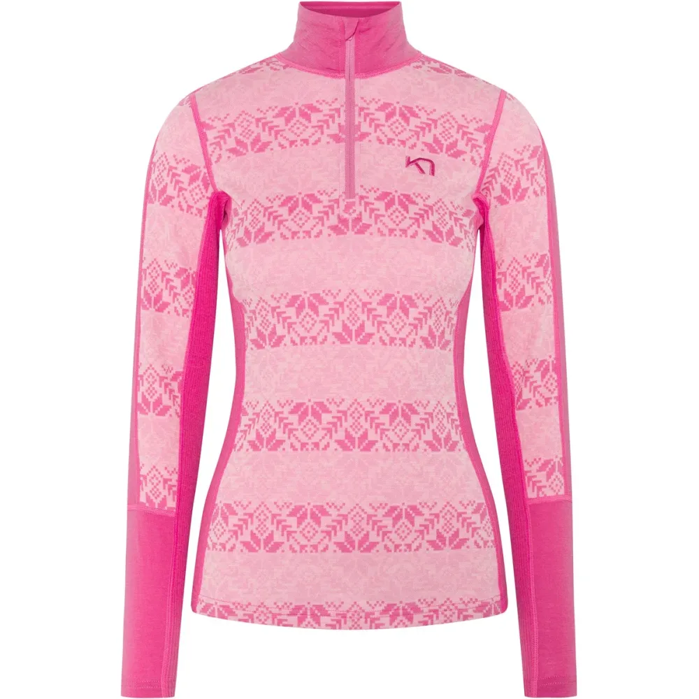 Kari Traa Damen Anna Half Zip Longsleeve
