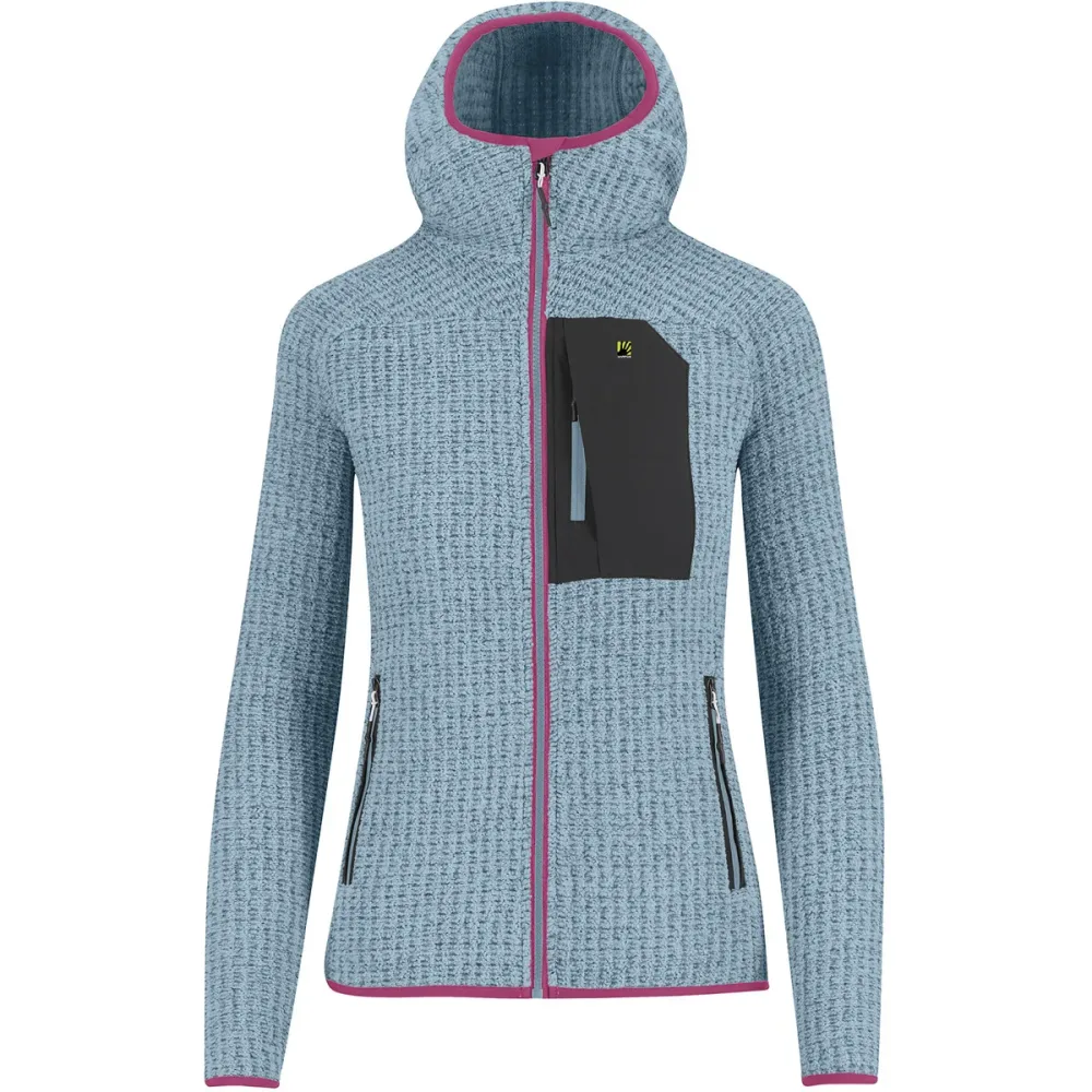 Karpos Damen Rocchetta Evo Hoodie Fleece Jacke