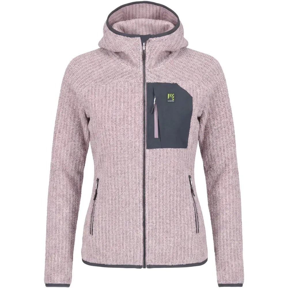 Karpos Damen Rocchetta Evo Hoodie Fleece Jacke