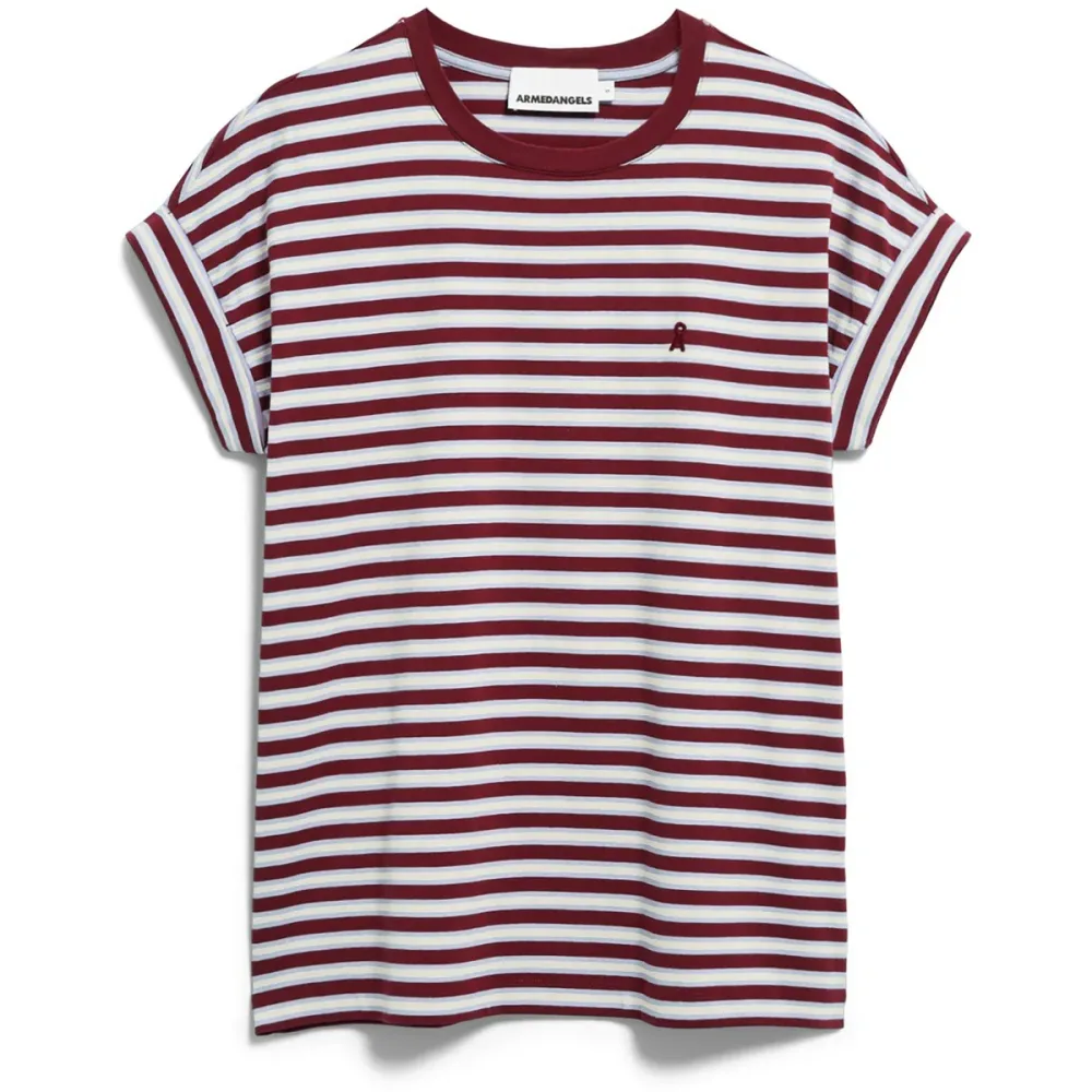 Armedangels Damen Idaara Stripes T-Shirt