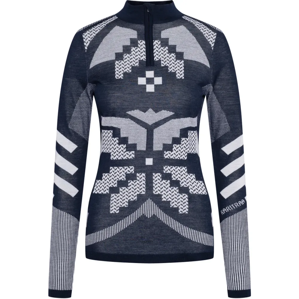 Kari Traa Damen Faith Half Zip Longsleeve