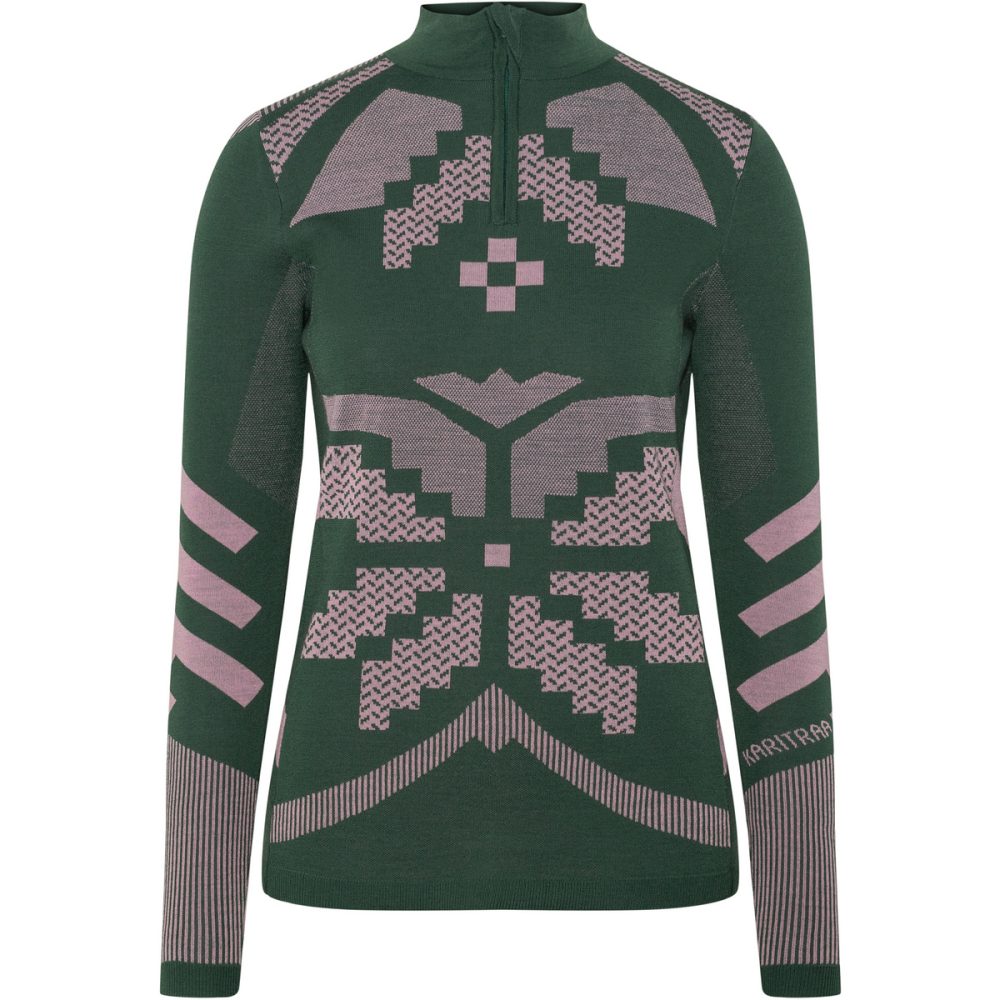 Kari Traa Damen Faith Half Zip Longsleeve
