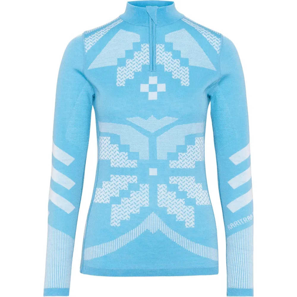 Kari Traa Damen Faith Half Zip Longsleeve
