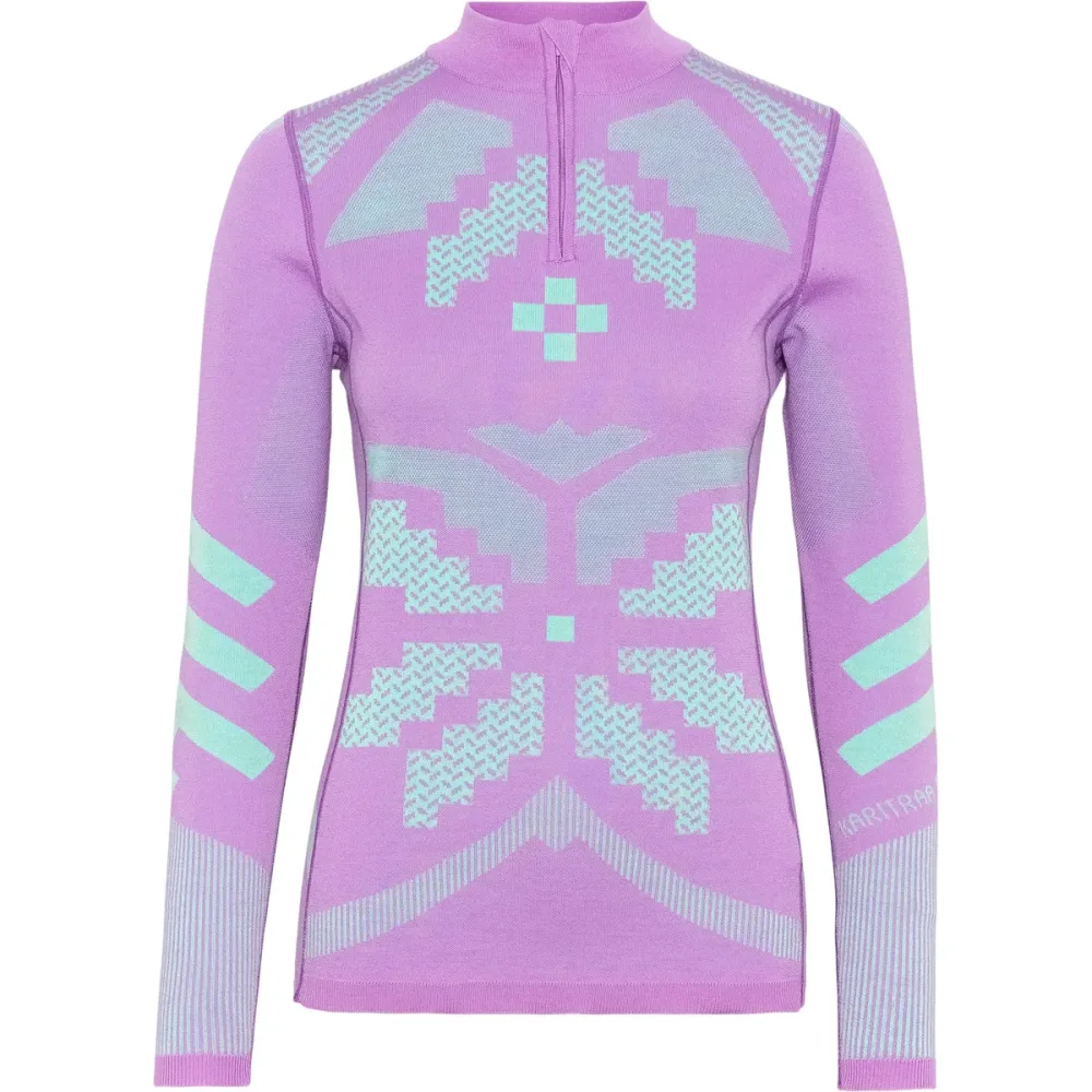 Kari Traa Damen Faith Half Zip Longsleeve