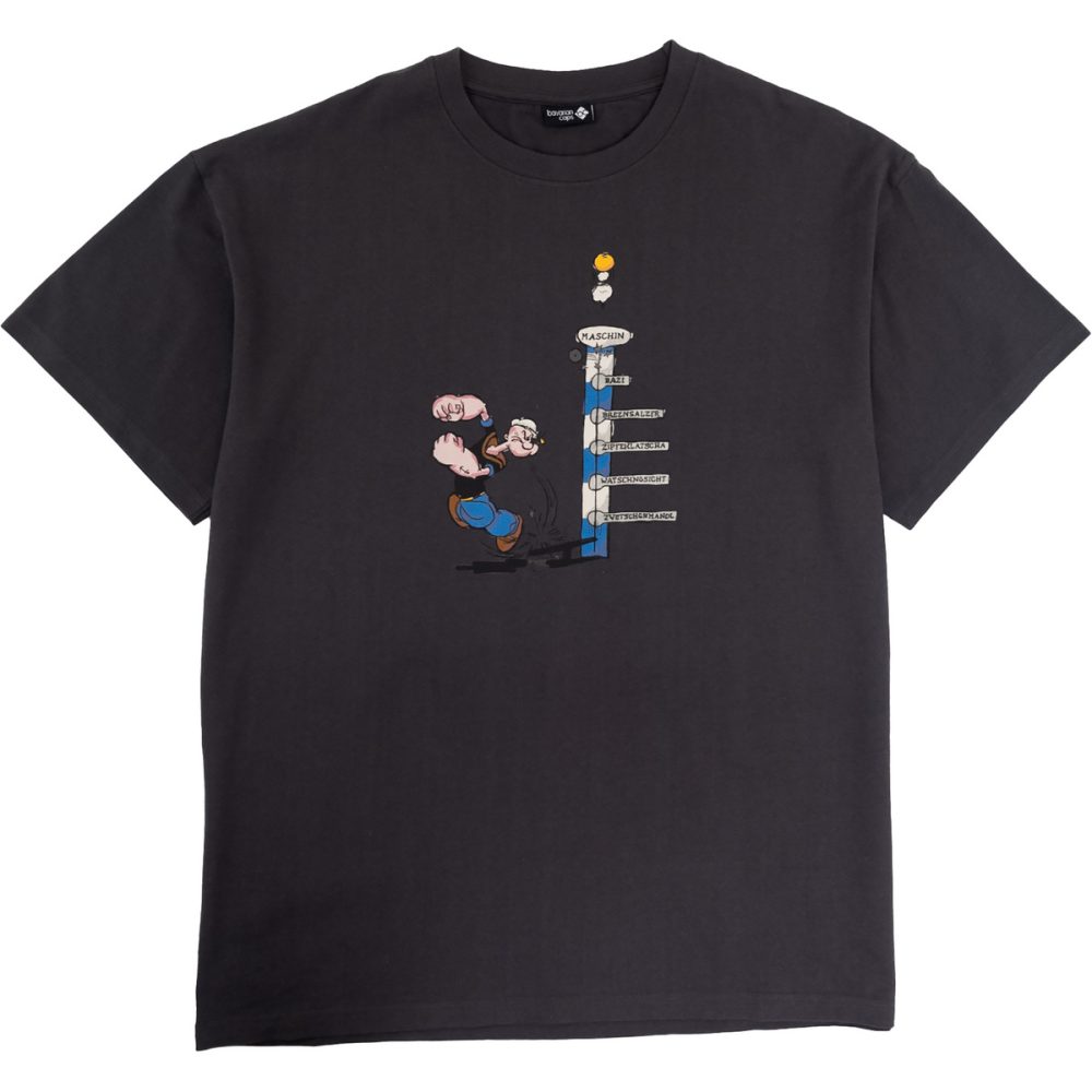 Bavarian Caps Herren Popeye Haut Den Lukas T-Shirt