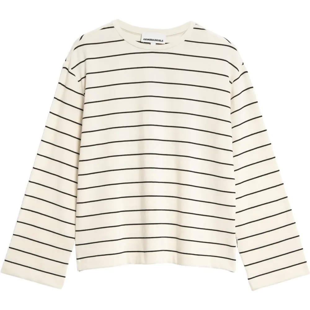 Armedangels Damen Marynaa Fine Stripe Longsleeve