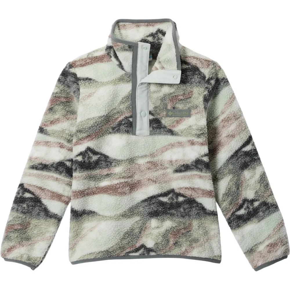 Columbia Kinder Helvetia II Printed Half Snap Pullover