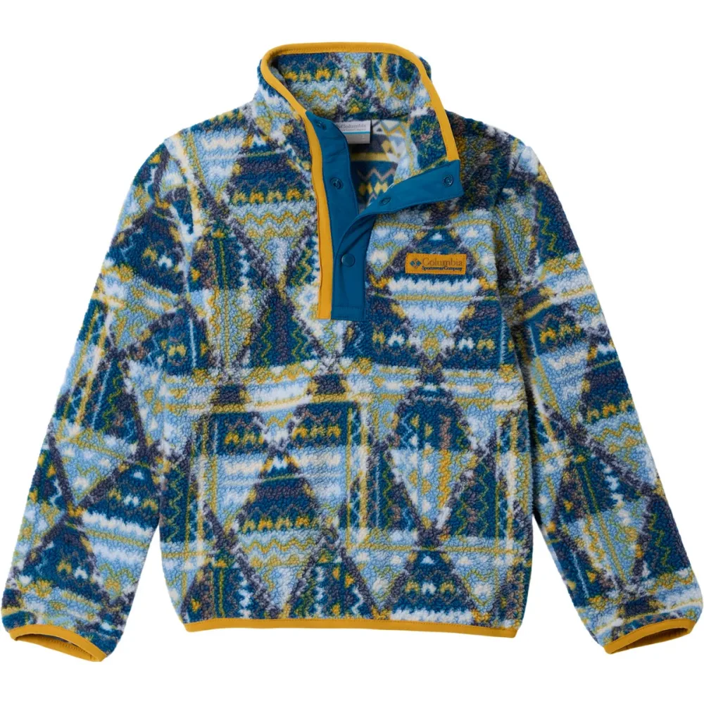 Columbia Kinder Helvetia II Printed Half Snap Pullover