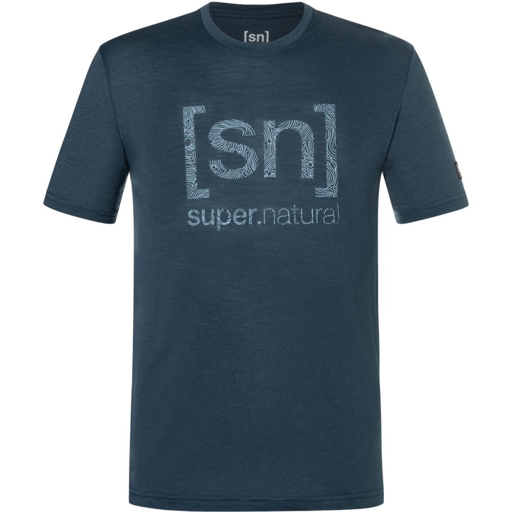 Super.Natural Herren Logo Lines T-Shirt