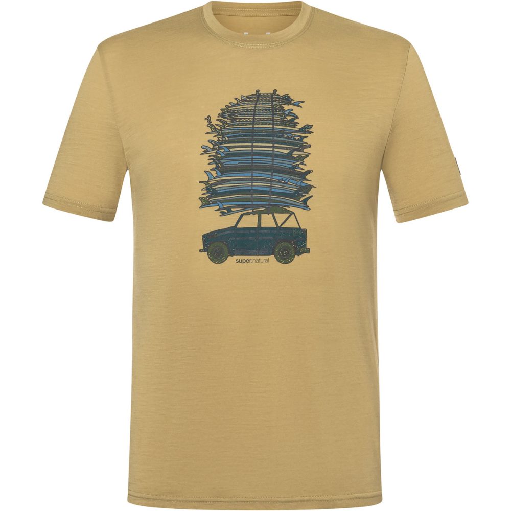 Super.Natural Herren Surf Trip T-Shirt