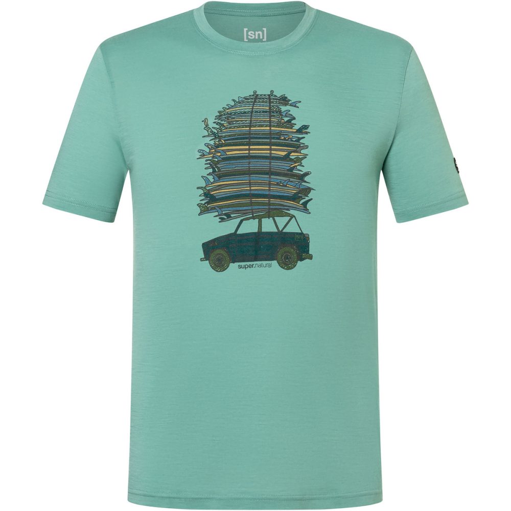 Super.Natural Herren Surf Trip T-Shirt