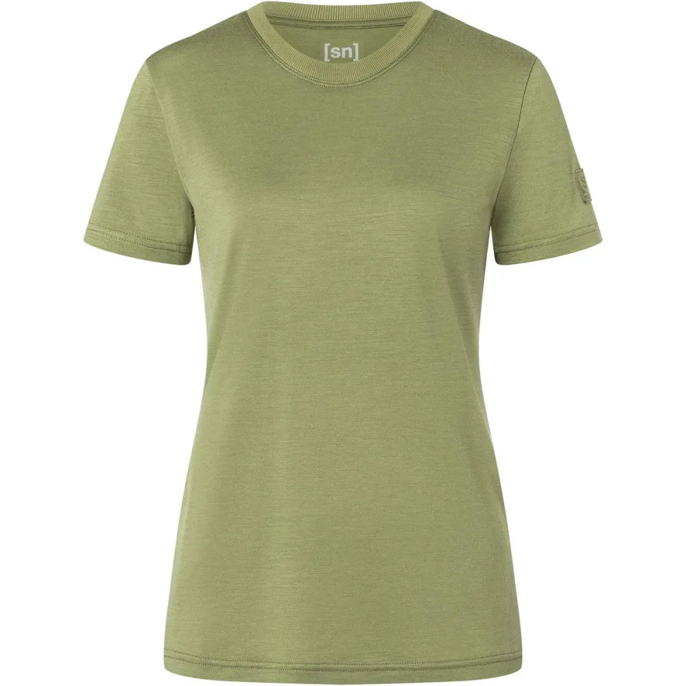 Super.Natural Damen Casual Rib Bio J T-Shirt