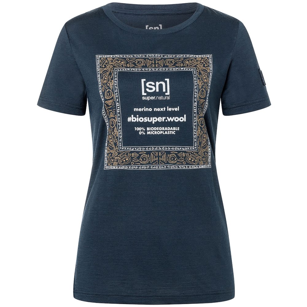 Super.Natural Damen Bandana Bio J T-Shirt