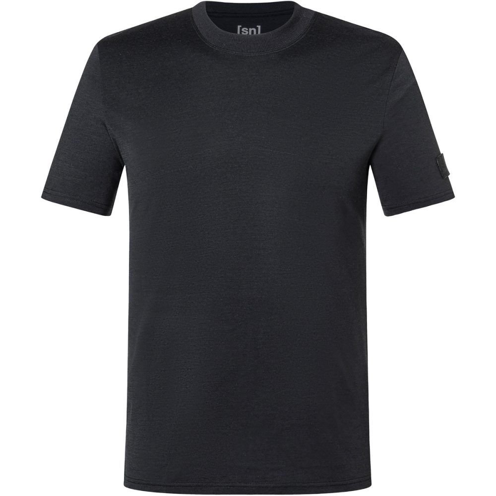 Super.Natural Herren Casual Rib Bio J T-Shirt