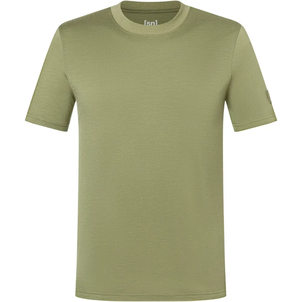Super.Natural Herren Casual Rib Bio J T-Shirt