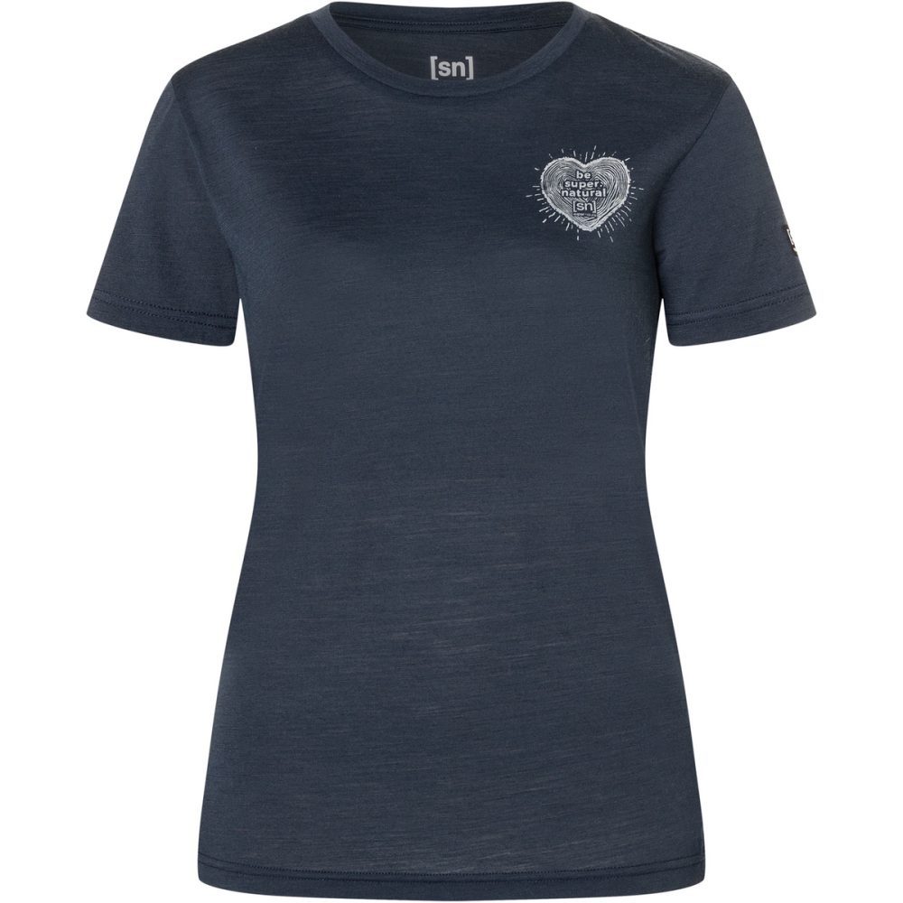 Super.Natural Damen Little Heartwood T-Shirt