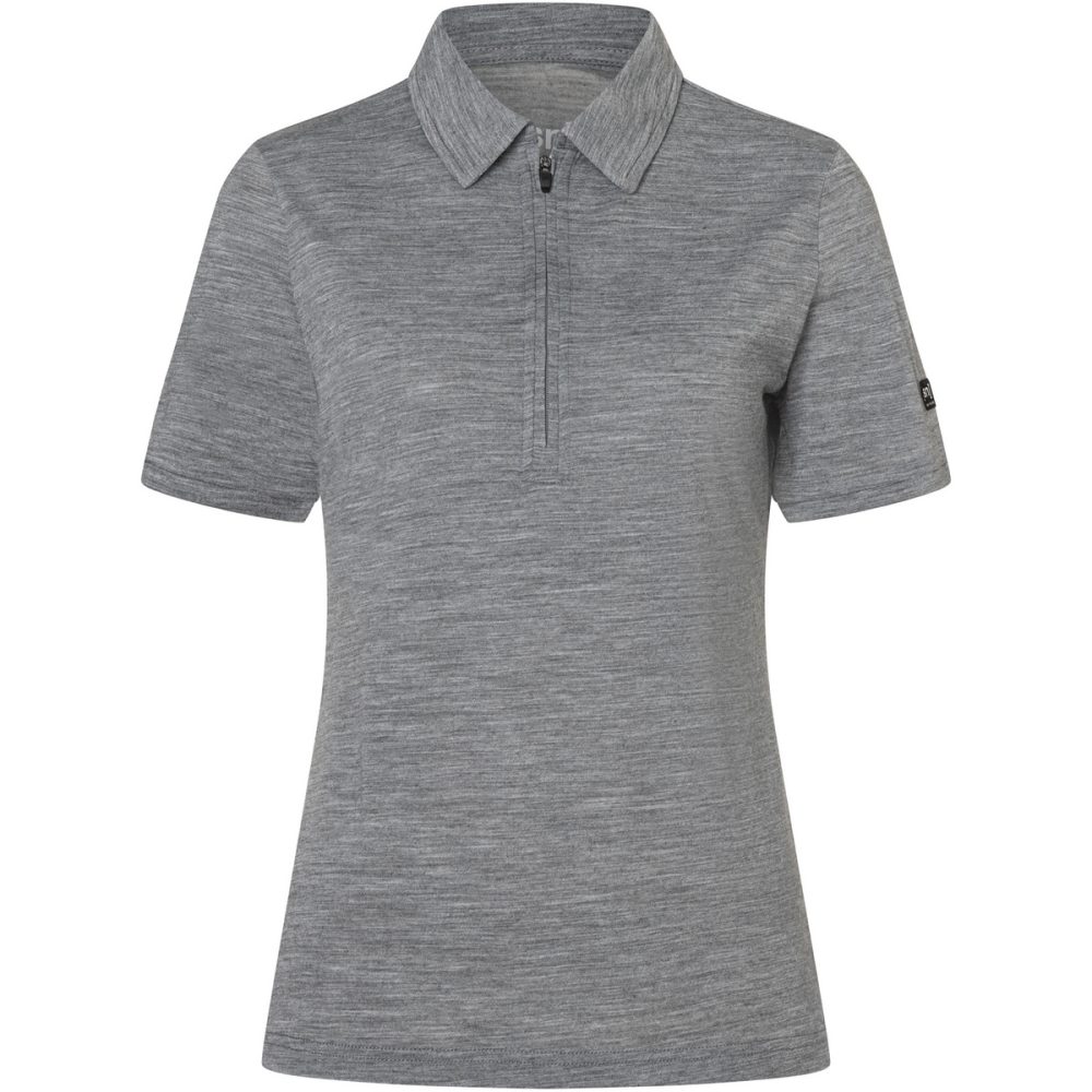 Super.Natural Damen Zip Polo T-Shirt