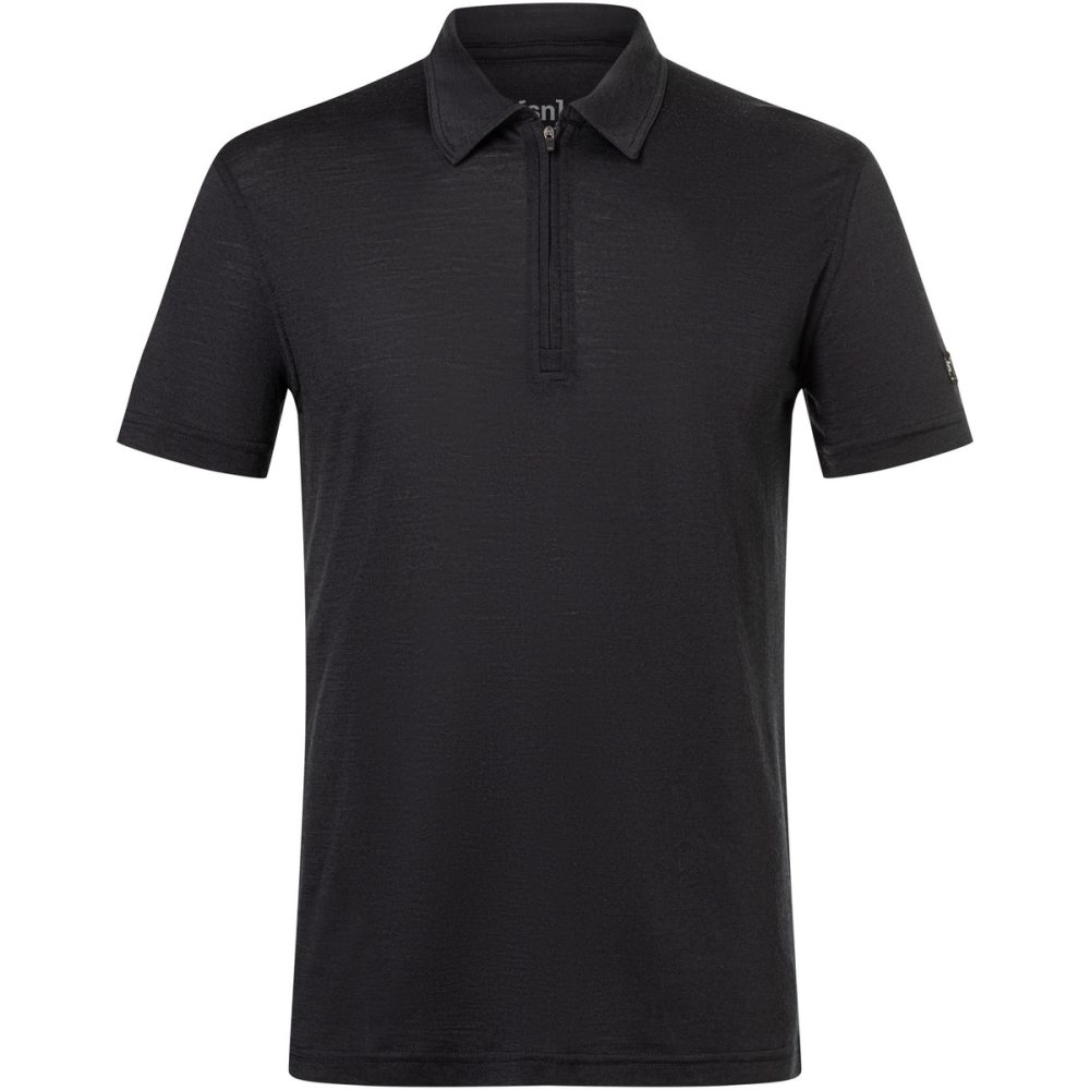 Super.Natural Herren Zip Polo T-Shirt