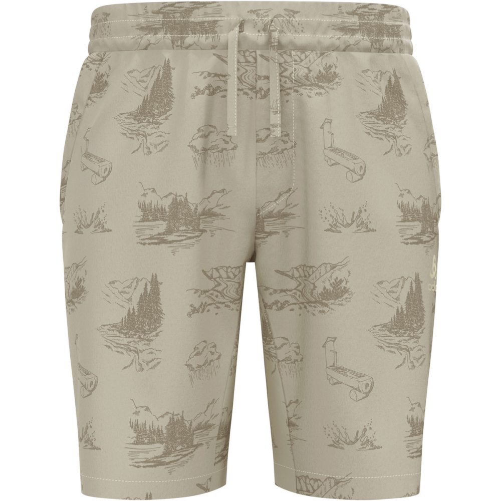 Odlo Essential Print Shorts für Herren - Wandern - beige, 50