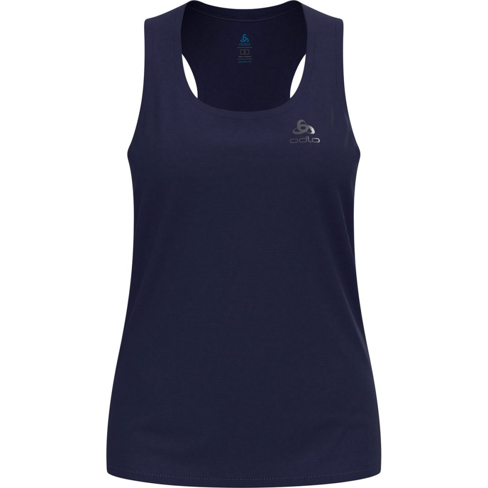 Odlo Zeroweight Chill-Tec Lauf-Tank für Damen - Training, Running - blau, XL