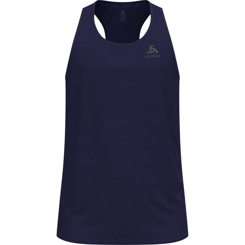 Odlo Zeroweight Chill-Tec Lauf-Tank für Herren - Training, Running - blau, XXL