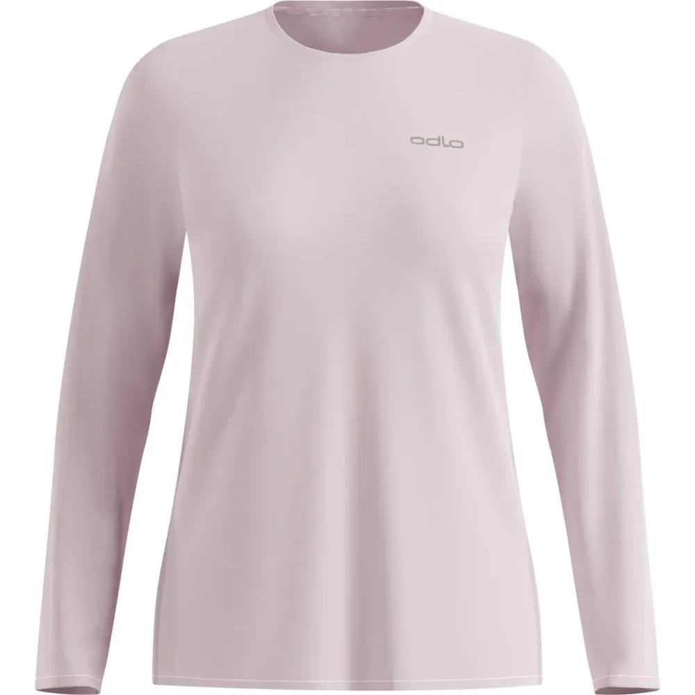 Odlo Zeroweight Chill-Tec Langarm-Laufshirt für Damen - Training, Running - pink, XS