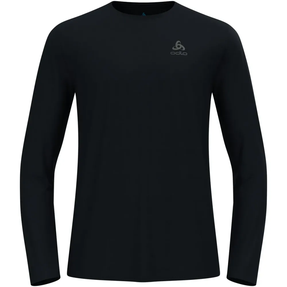 Odlo Zeroweight Chill-Tec Langarm-Laufshirt für Herren - Training, Running - schwarz, L