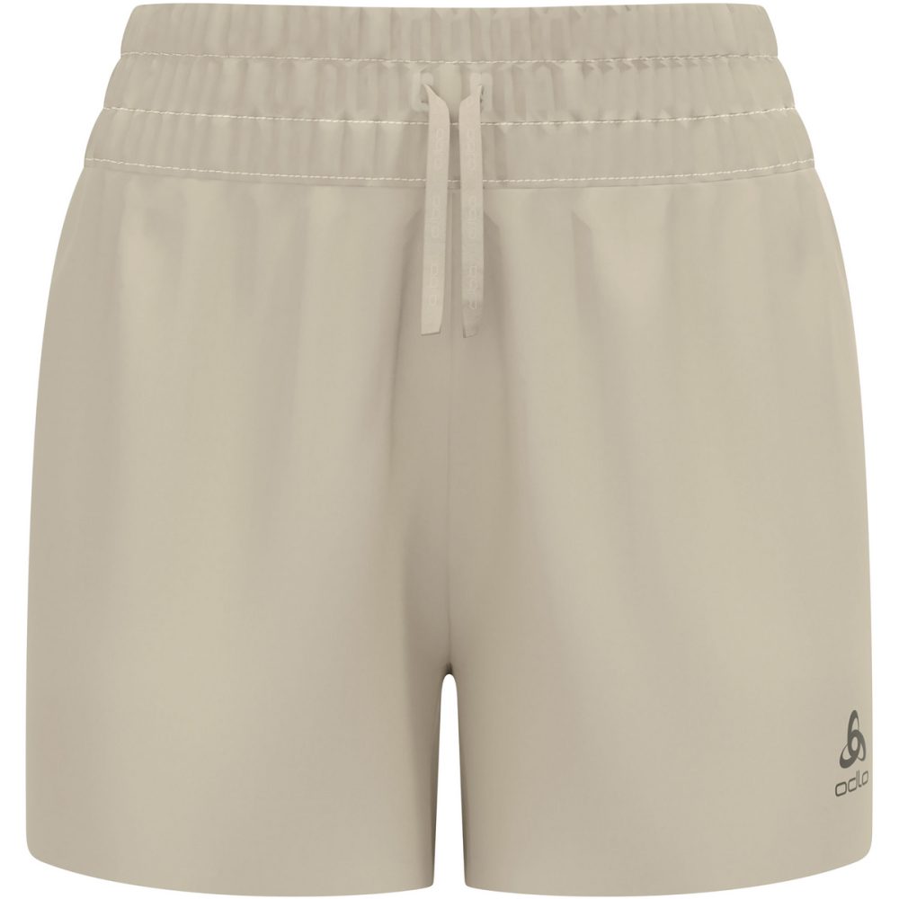 Odlo Zeroweight 4 Inch Laufshorts 2.0 ohne Innenhose für Damen - Training, Running - beige, L